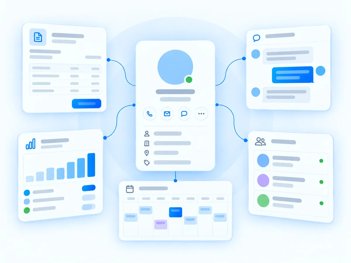An advertising dashboard with an ad preview, its budget and results